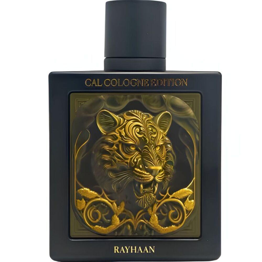 Rayhaan Tiger Cal Cologne Edition Extrait de Parfum Spray for Unisex 3.4 oz- New